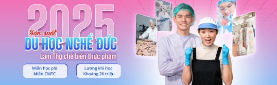 Du học nghề Đức ngành Thợ chế biến thực phẩm