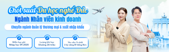 Du học nghề Đức ngành Nhân viên kinh doanh, chuyên ngành Quản lý thương mại và xuất nhập khẩu