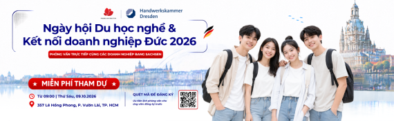 Phỏng vấn trực tiếp cùng doanh nghiệp tại ngày hội Du học nghề Đức và Kết nối doanh nghiệp 2026