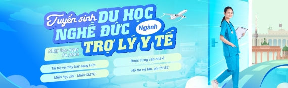 Tuyển sinh du học nghề Đức ngành Trợ lý Y tế - Miễn học phí, nhập học ngay T9.2024