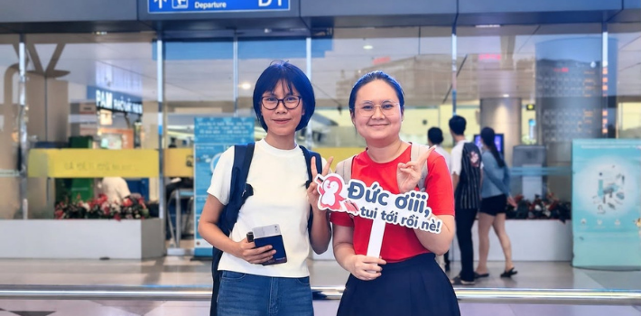 DHS Lê Thị Thuộc chính thức lên đường sang Đức để theo đuổi ngành Điều dưỡng