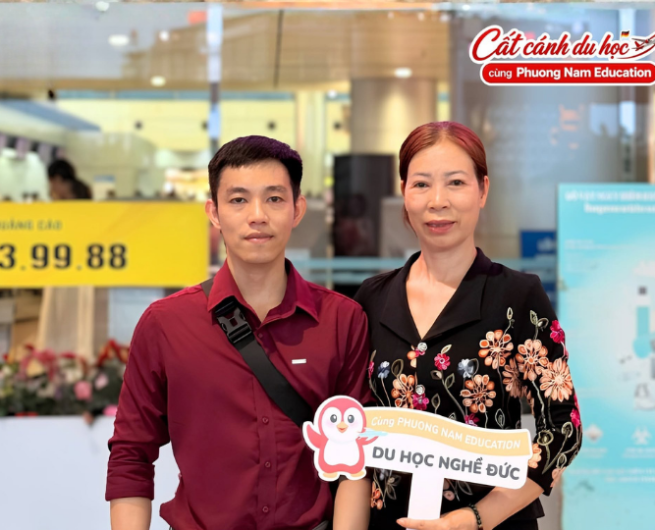 Sơn Tùng đã hạ cánh đến bang Brandenburg, bắt đầu hành trình du học nghề ngành Bán hàng