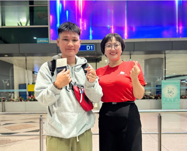 Thanh Hải bắt đầu lộ trình vừa học vừa làm ngành Công nghệ bao bì tại Đức