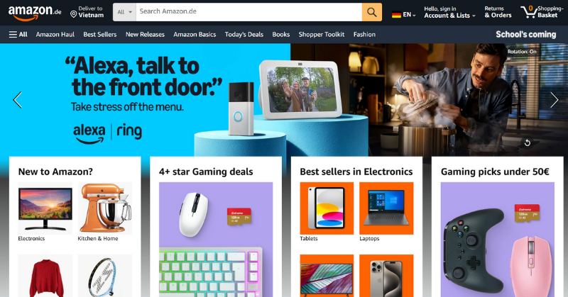 Hình ảnh Công ty Amazon 
