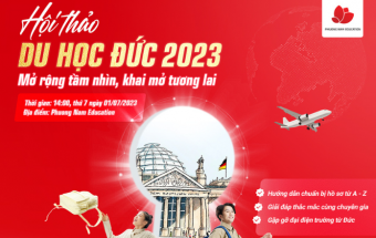Miễn phí tham gia hội thảo “Du học Đức 2023”, hướng dẫn chi tiết các bước tự chuẩn bị hồ sơ từ chuyên gia