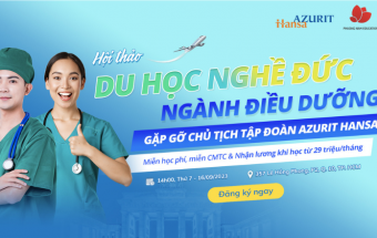 Hội thảo “Du học nghề Đức ngành Điều dưỡng”, giao lưu trực tiếp chủ tịch tập đoàn Điều dưỡng hàng đầu tại Đức