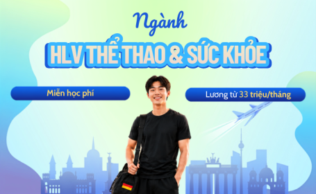 Du học nghề Đức ngành Thể thao & Sức khỏe: Nhận lương khi học từ 33 triệu ngay năm đầu tiên