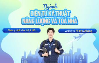 Tuyển Kỹ thuật viên Điện tử kỹ thuật năng lượng và tòa nhà - Nhận hợp đồng dài hạn - Lương từ 79 triệu/tháng