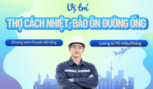 Trở thành Kỹ thuật viên cách nhiệt/bảo ôn đường ống - Sang làm việc ngay tại bang Bayern - Nhận lương 95 triệu/tháng