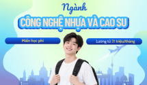 Ứng tuyển Du học nghề: Ngành Công nghệ Nhựa & Cao su tại Đức - Miễn học phí, nhận lương từ 31 triệu