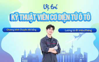 Doanh nghiệp bang Sachsen-Anhalt tuyển kỹ thuật viên cơ điện tử ô tô - Lương chính thức từ 81 triệu/tháng