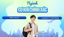 Du học nghề Đức ngành Cơ khí chính xác, nhận lương khi học từ 32 triệu/tháng