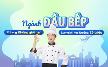 Tuyển sinh du học nghề Đức ngành Đầu bếp 2025, xuất cảnh ngay trong năm chỉ với bằng THPT