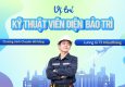Tuyển kỹ thuật viên Điện bảo trì làm việc tại Đức, lương từ 75 triệu/tháng