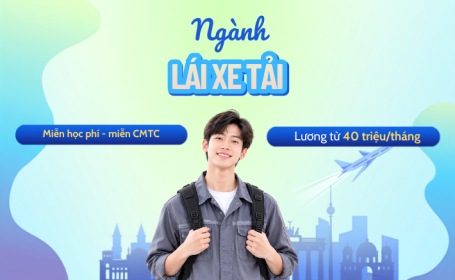 Phỏng vấn trực tiếp cùng doanh nghiệp Xây dựng Đức tại TP.HCM vào T1/2027, Ngành: Lái xe tải - Lương khi học từ 40 triệu/tháng