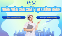 Trở thành Nhân viên sản xuất tại xưởng bánh - Làm việc ngay, nhận lương từ 79 triệu