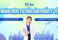 Doanh nghiệp Đức tuyển Nhân viên tư vấn sản phẩm y tế, nhận lương 73 triệu/tháng