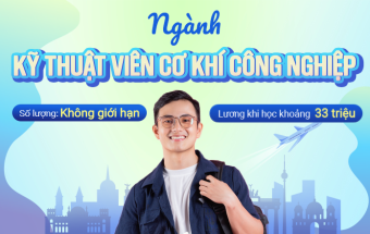 Miễn học phí, nhận lương khi học từ 33 triệu ngay từ tháng đầu tiên khi chọn du học nghề Đức ngành Kỹ thuật viên cơ khí công nghiệp