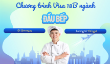 Tuyển Đầu bếp tại Đức - nhận hợp đồng dài hạn, lương 15€/giờ