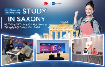 Gặp gỡ trực tiếp Đại diện Study In Saxony tại Ngày hội Du học Đức 2026