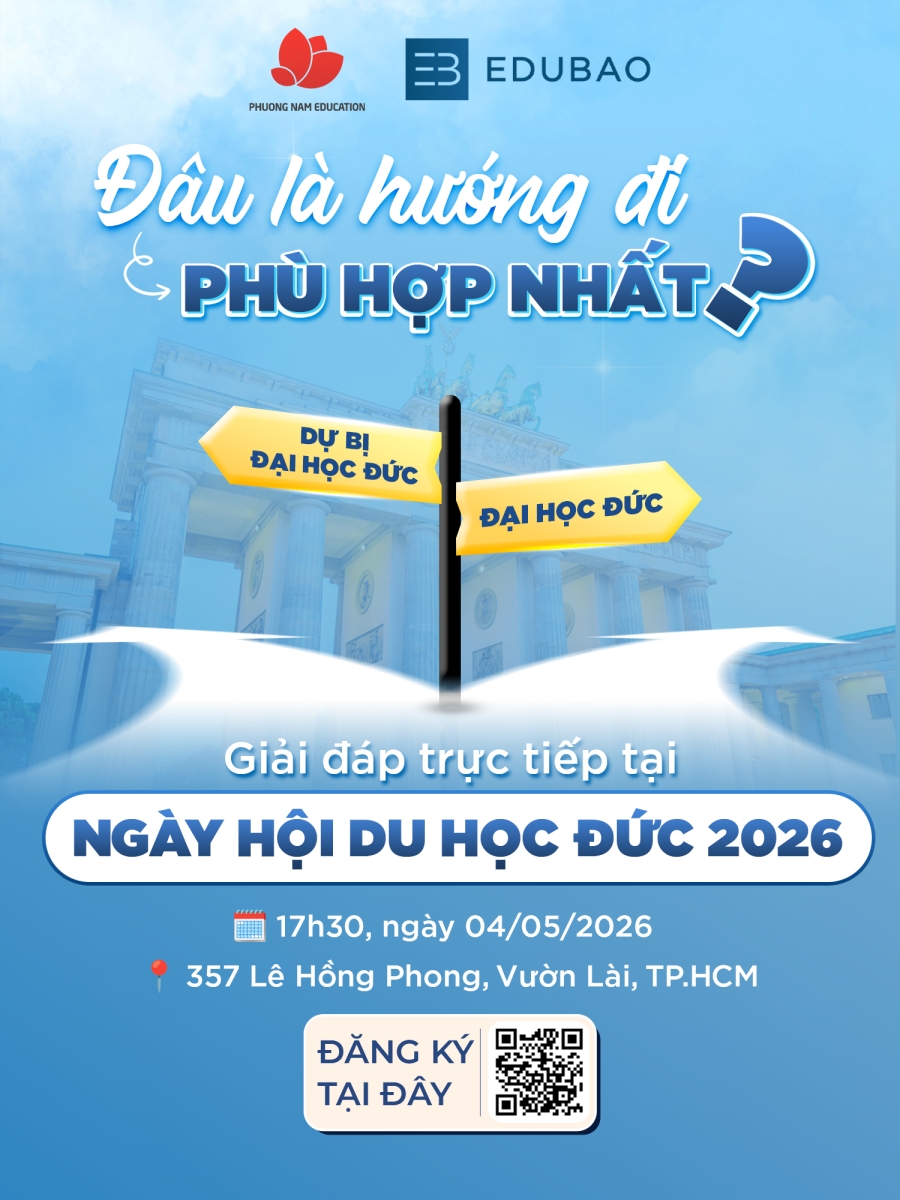 Sự kiện "Ngày hội Du học Đức 2026"