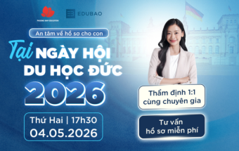 Tham gia Ngày hội Du học Đức 2026 - Định hướng lộ trình du học vững chắc cho con