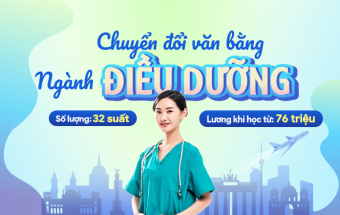 Tuyển sinh Chuyển đổi văn bằng Điều dưỡng tại Đức - Nhận ngay gói đài thọ lên đến 230 triệu