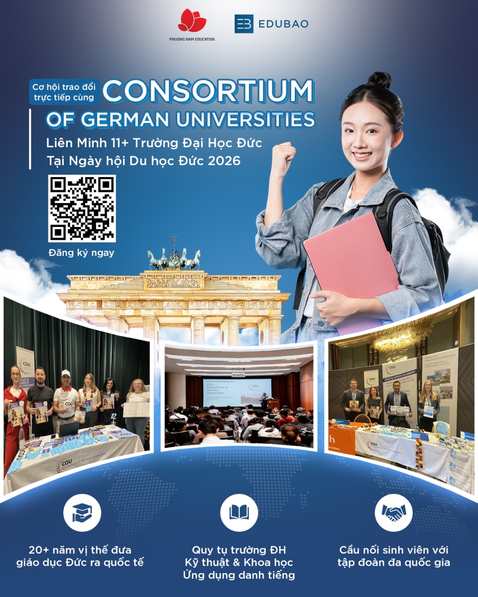 Cơ hội gặp trực tiếp CONSORTIUM OF GERMAN UNIVERSITIES (CGU)