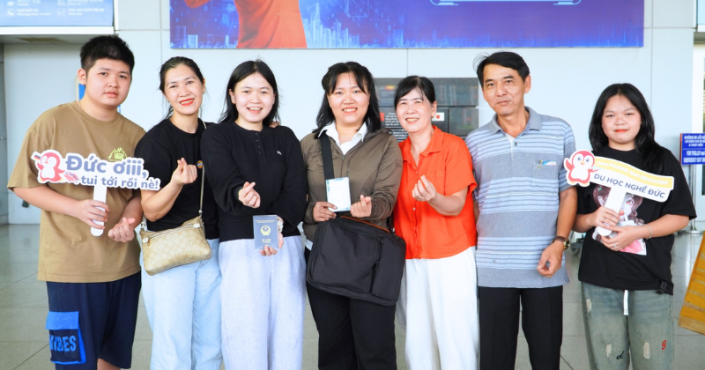 Ô LÊ THANH THƯ - DU HỌC SINH DU HỌC NGHỀ ĐỨC NGÀNH ĐIỀU DƯỠNG