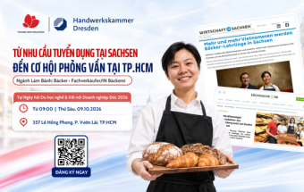 Khi nghề bánh tại Sachsen bắt đầu tìm thế hệ kế cận từ Việt Nam