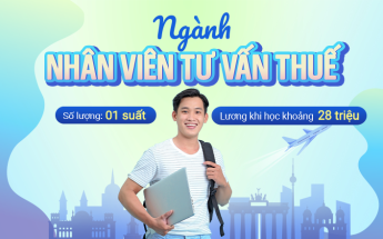 Trở thành Nhân viên Tư vấn thuế khi lựa chọn du học nghề Đức, đài thọ học phí, lương khi học từ 28 triệu